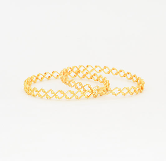 Small Net Two Bangles - W02745