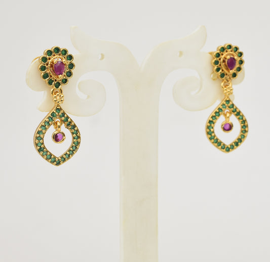 Magenta Green Rosina Dangler - Y041350
