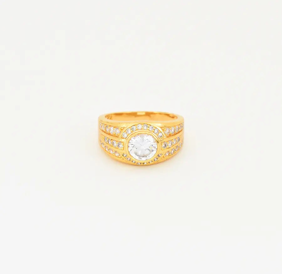 White Royale Ring - V02334