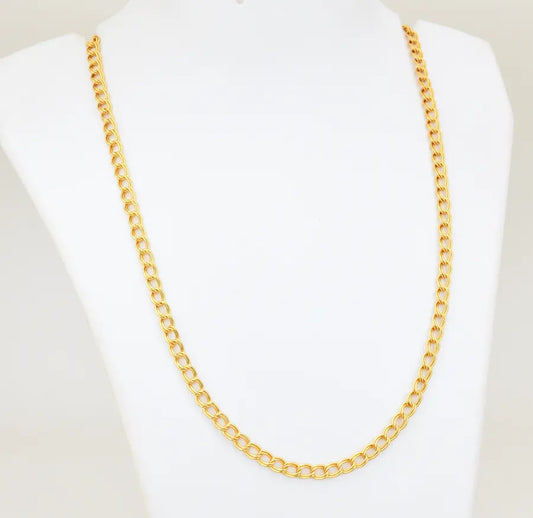 Medium Big Double Curb Link Chain 24 Inches - X031134