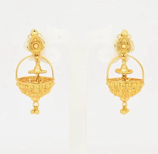 Medium Big Gnostic Jhumka - W02764