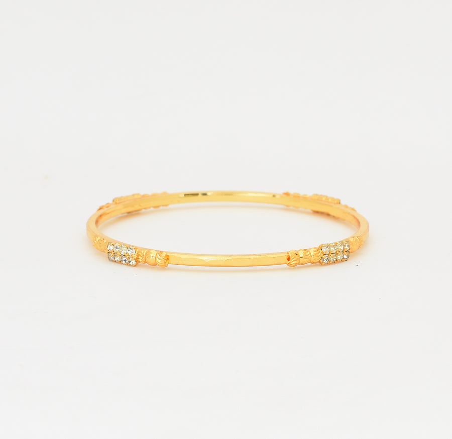 White Corniche Two Bangles - W02711