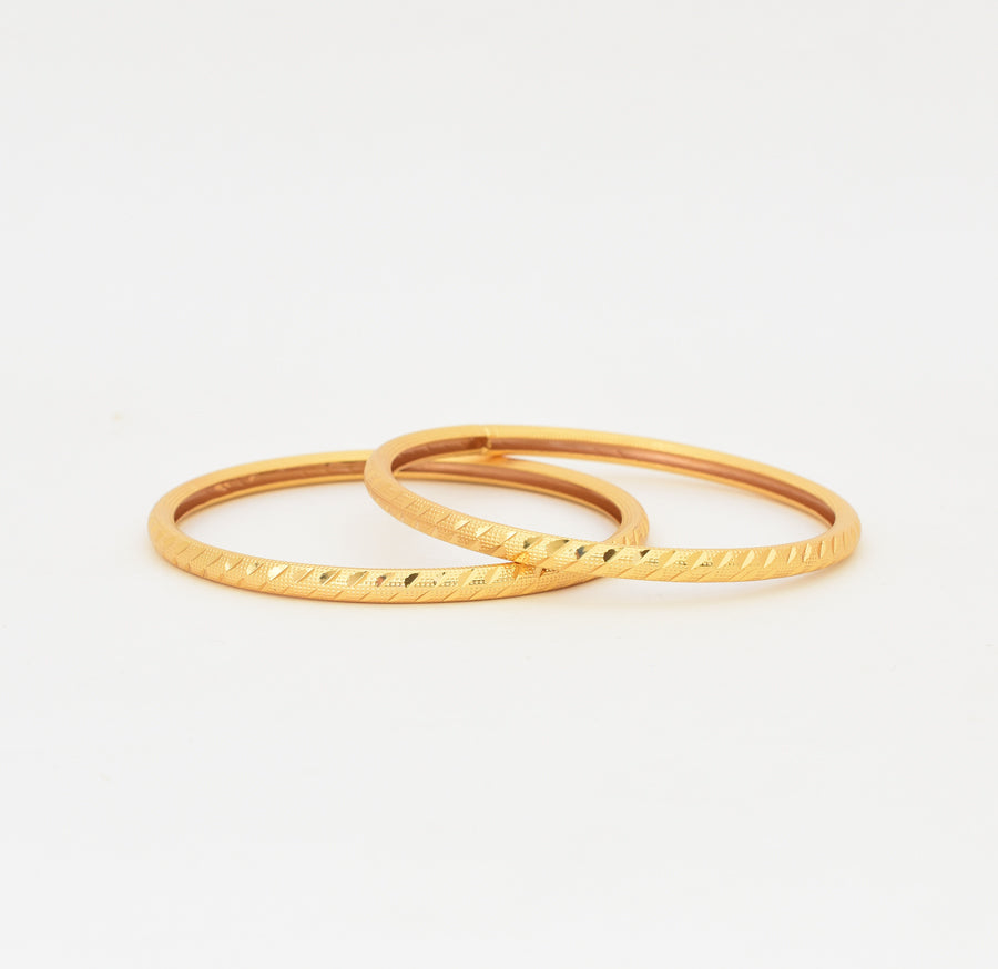 Luxe Two Pipe Bangles - W02703