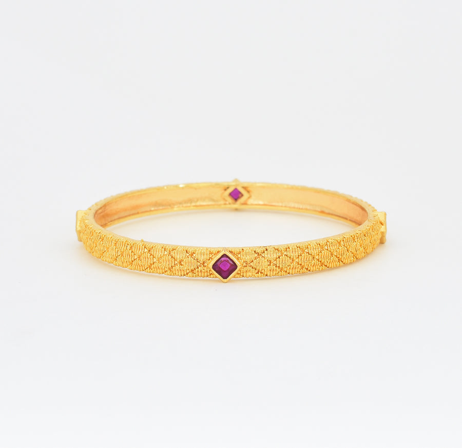 Magenta Green Cleon Two Bangles - X011064