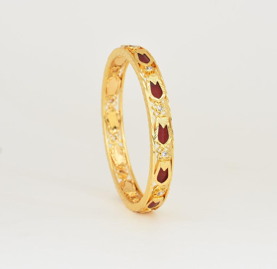 Red Nagapadam Bangle - X021111