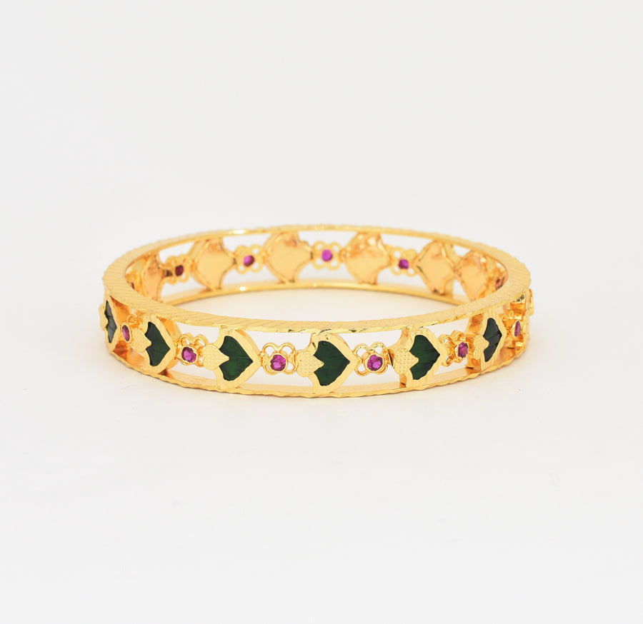Green Palakka Bangle - X021127
