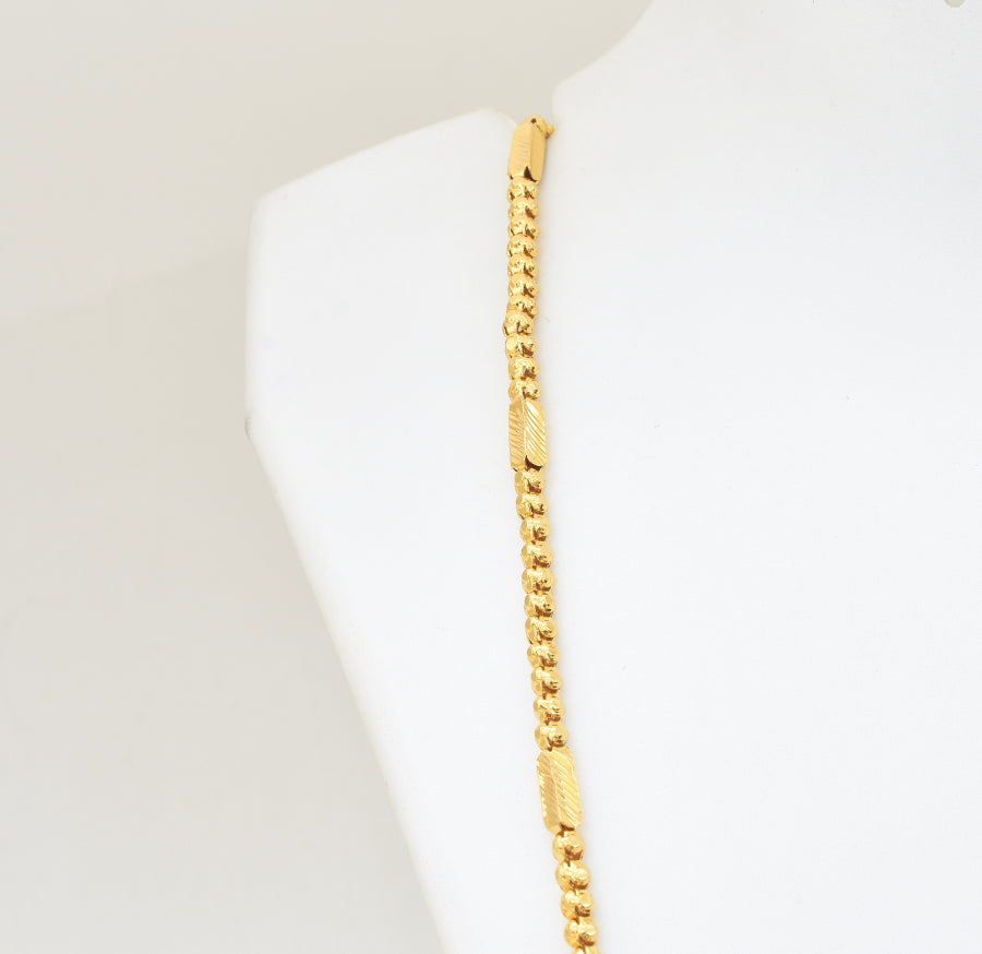 Medium Pepper Tube Chain 30 Inches - W121029