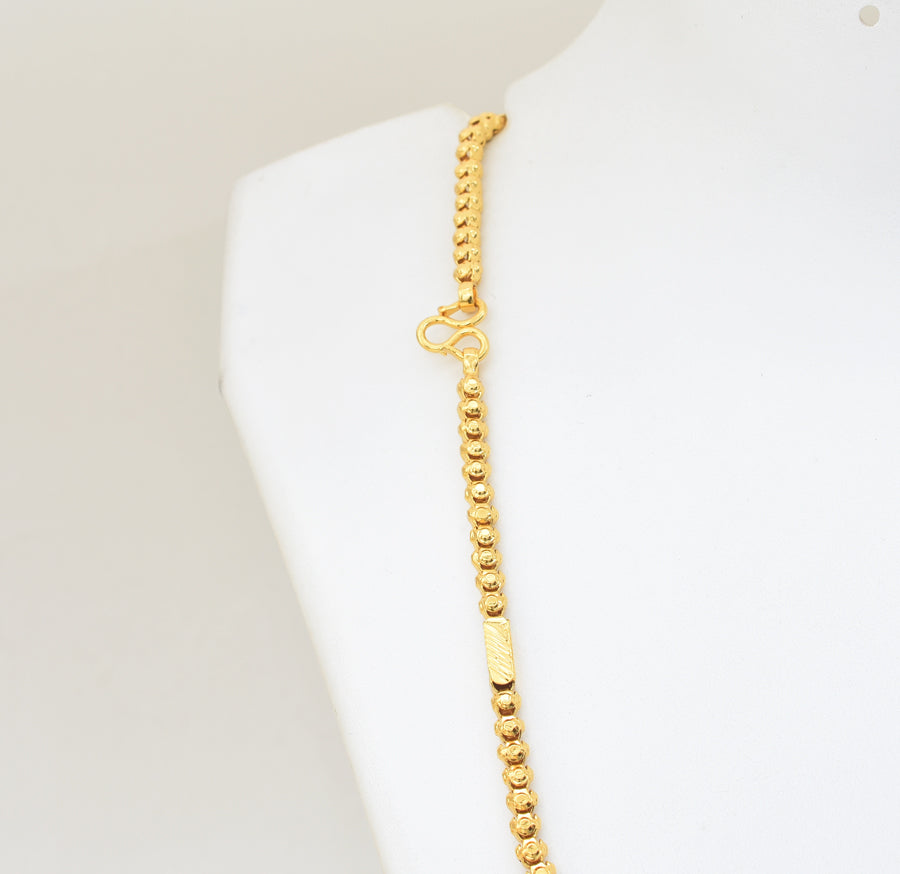 Medium Pepper Tube Chain 30 Inches - W121029