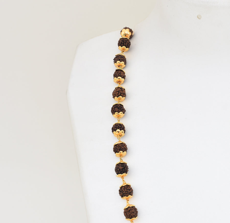 Big Rudraksham Chain 24 Inches - X021079