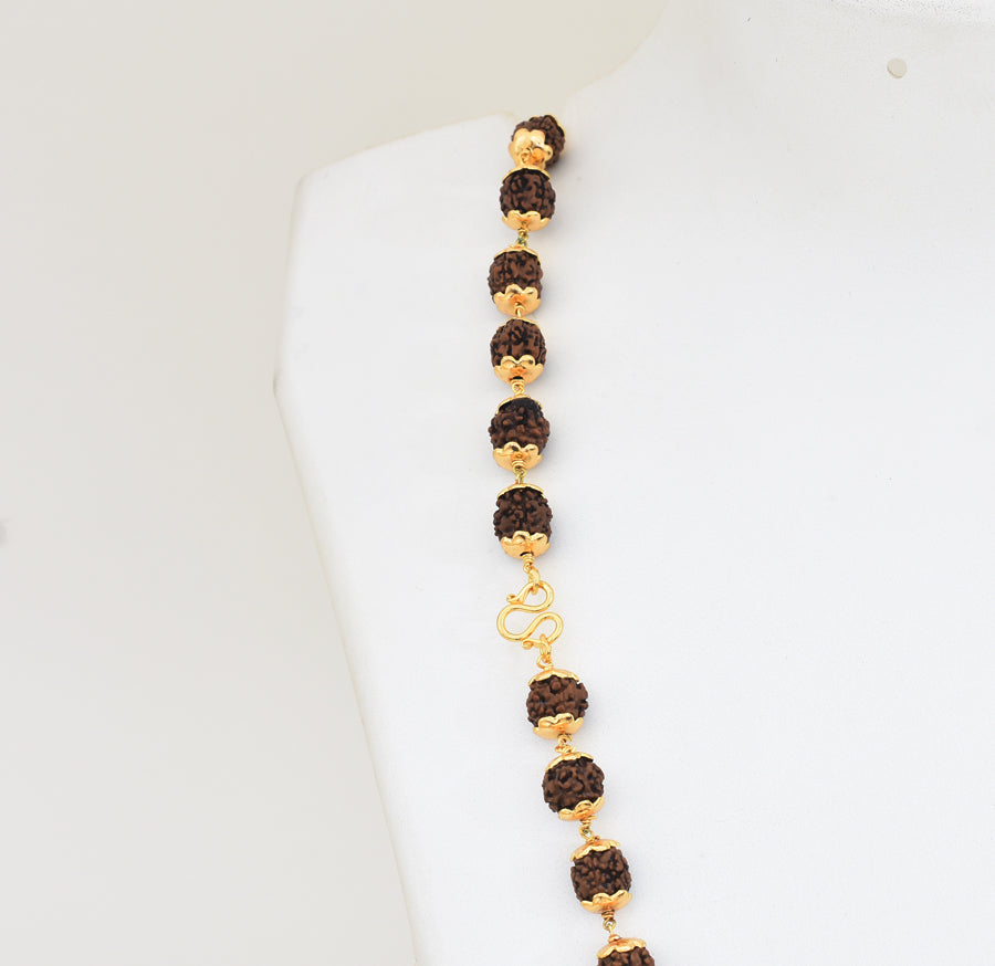 Big Rudraksham Chain 24 Inches - X021079