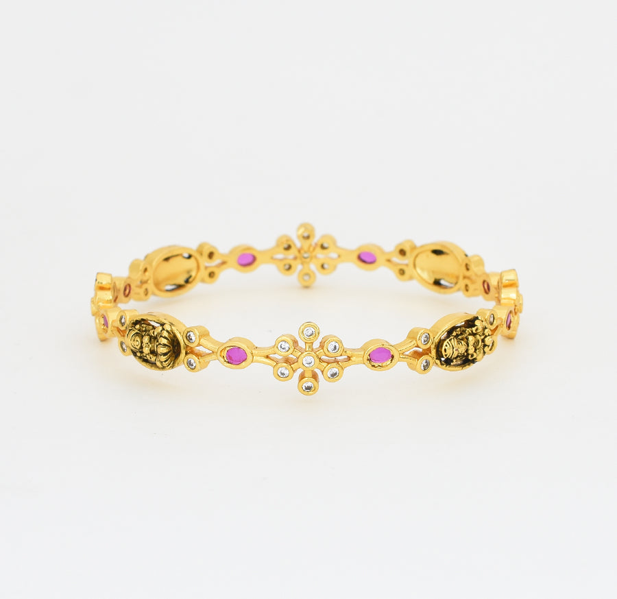 Antique Nagas Magenta Lekshmy Two Bangles - X041149