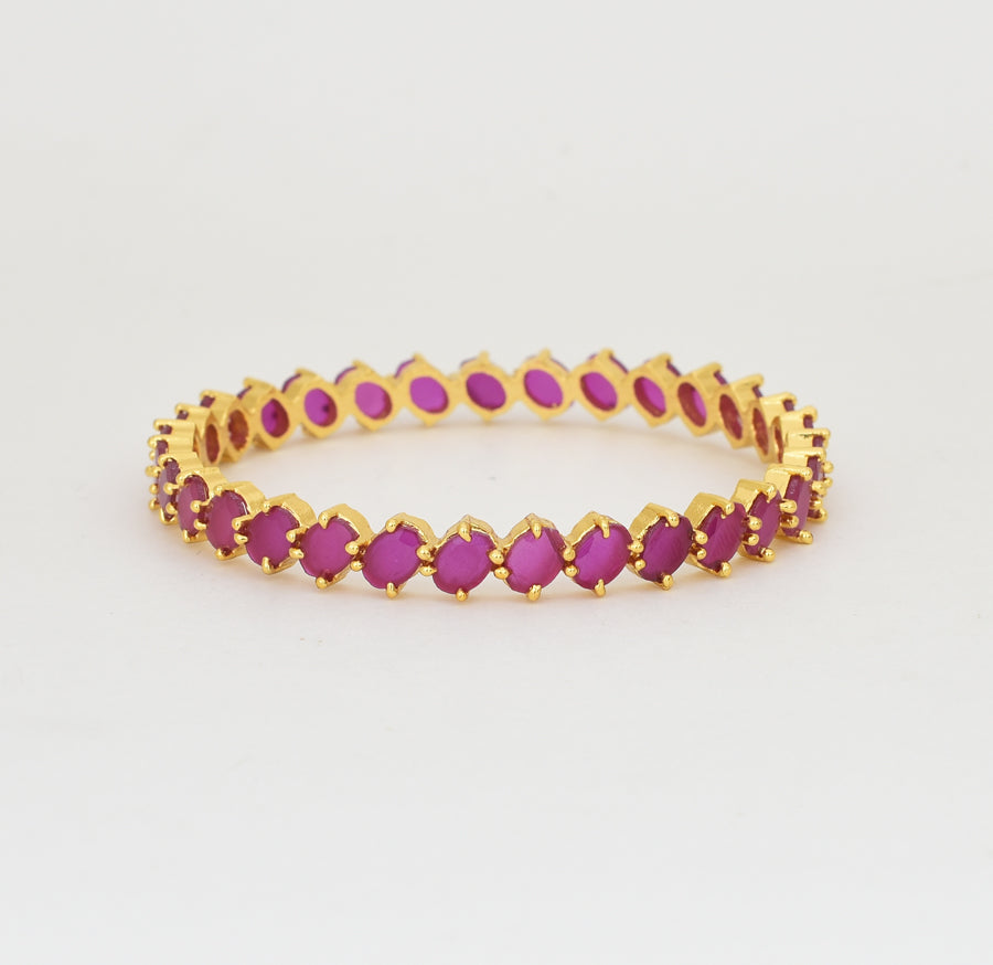Magenta Agnit Two Bangles - Y021294
