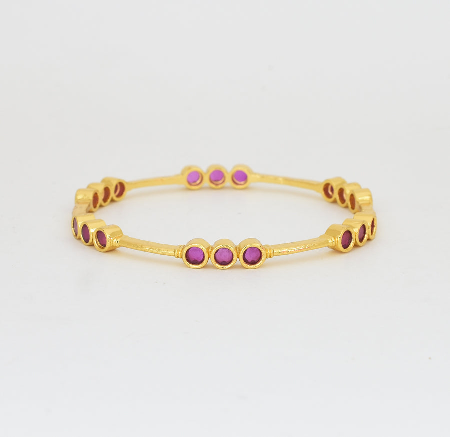 Magenta Zaer Two Bangles - Y021278
