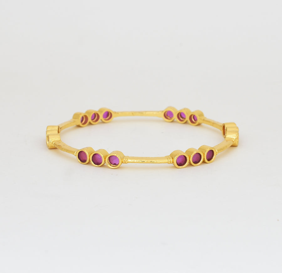 Magenta Zaer Two Bangles - Y021278