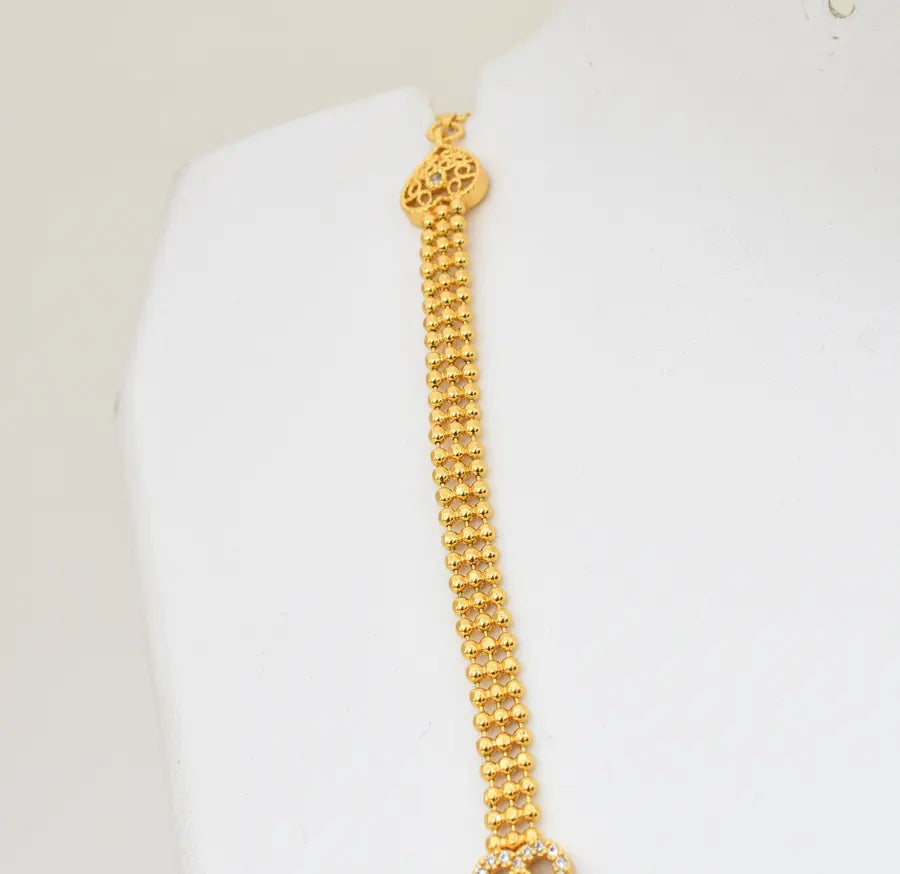 White Gathika Nimah Short Necklace - X051187