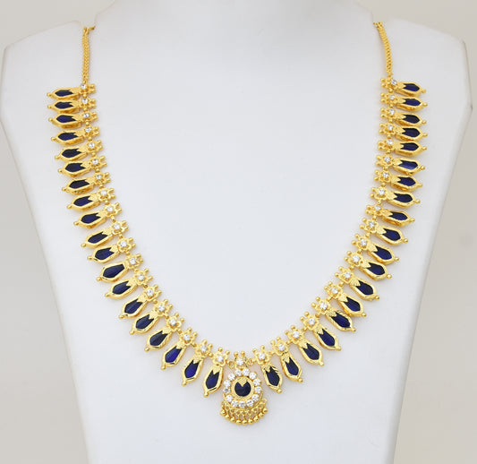 Blue 38 Nagapadam Necklace - Y011237