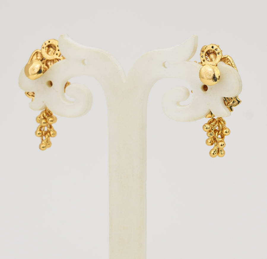 White Krishna Radha Dangler - Y011261