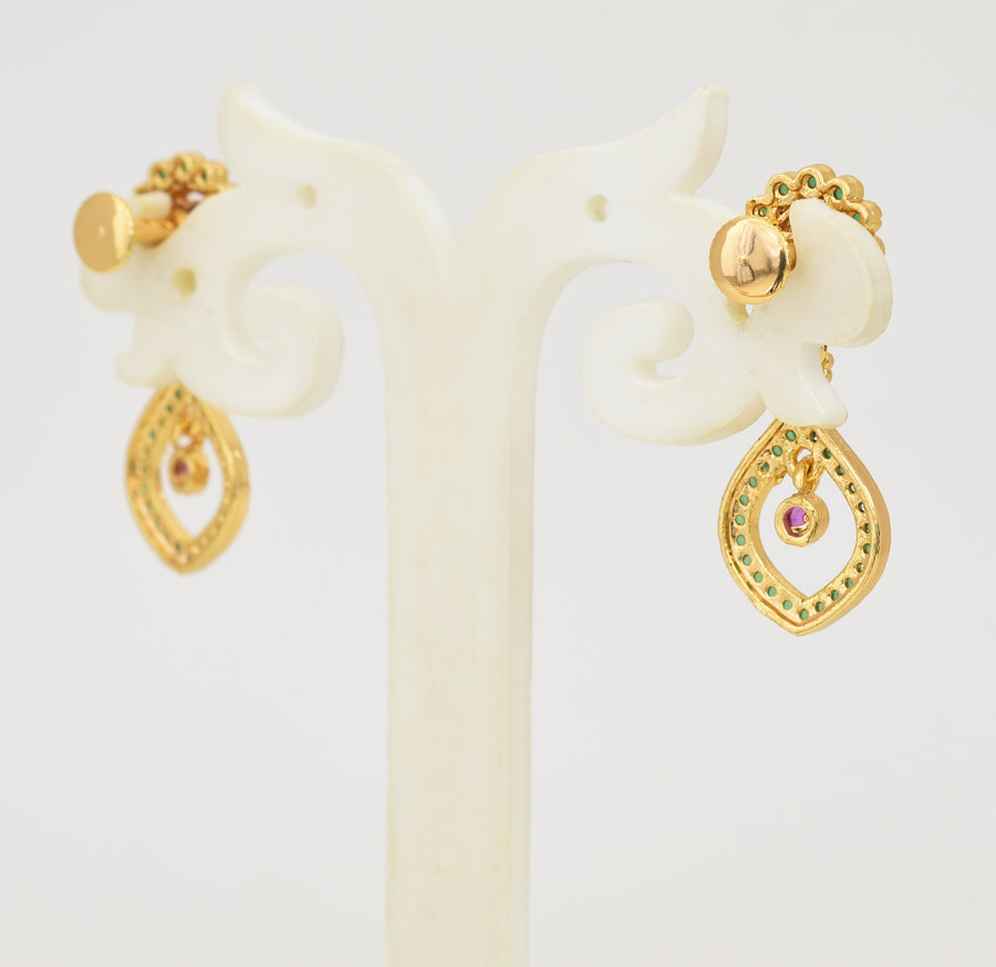 Magenta Green Rosina Dangler - Y041350