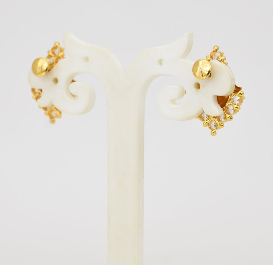 White Green Celina Stud - Y041331