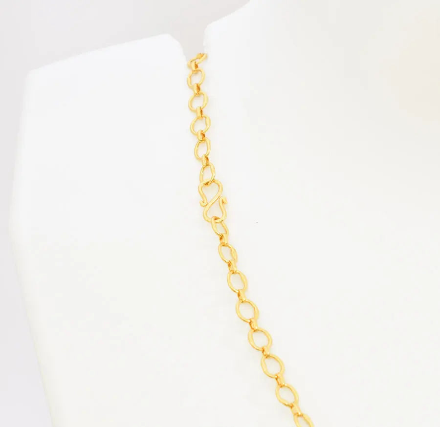 Leaf Short Necklace - Y011246