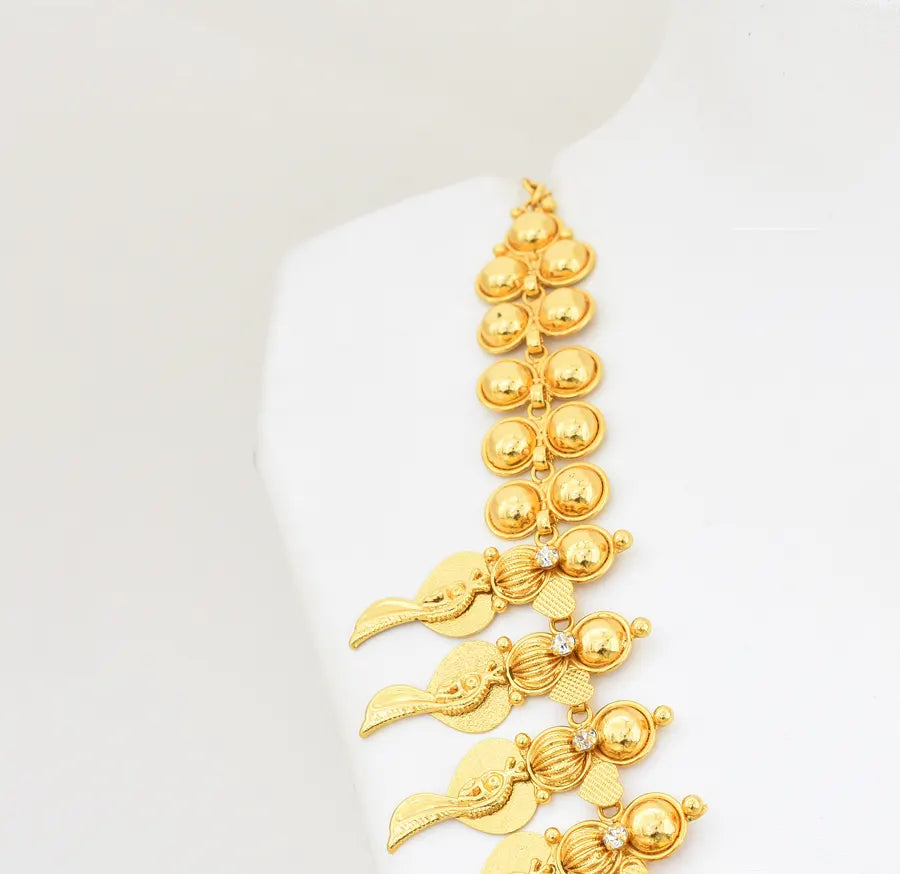 White Inez Short Necklace - W06834