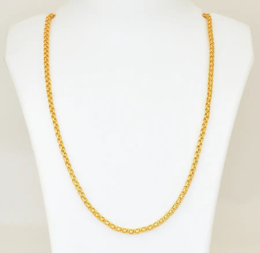 Medium Round Intricate Chain 24 Inches - W111009