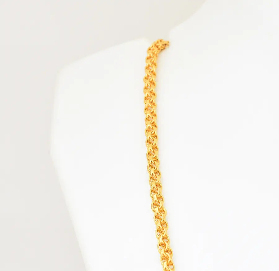 Medium Round Intricate Chain 24 Inches - W111009