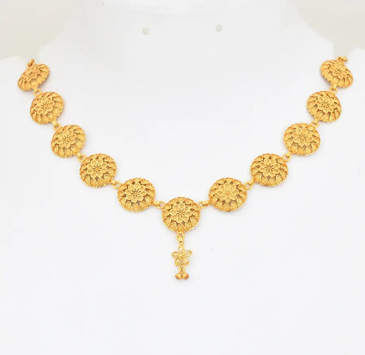 Dahlia Short Necklace - W06839