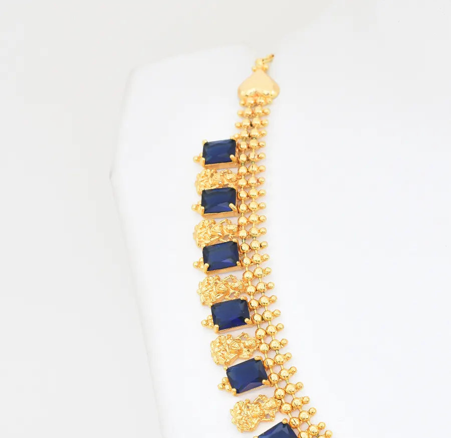 Blue Lakshmy Sufi Necklace - X021089