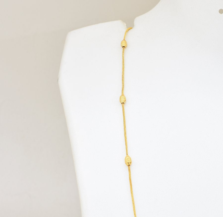 Glitter Ball Chain 24 Inches - W121019