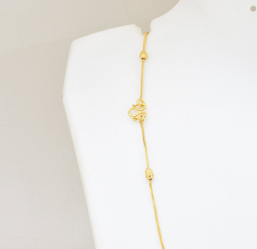 Glitter Ball Chain 24 Inches - W121019