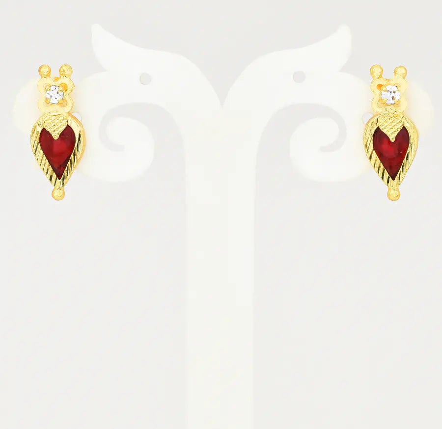 Red Lovely Palakka Stud - V03403