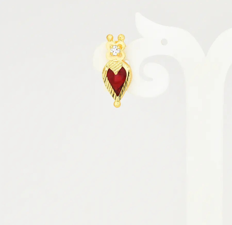 Red Lovely Palakka Stud - V03403