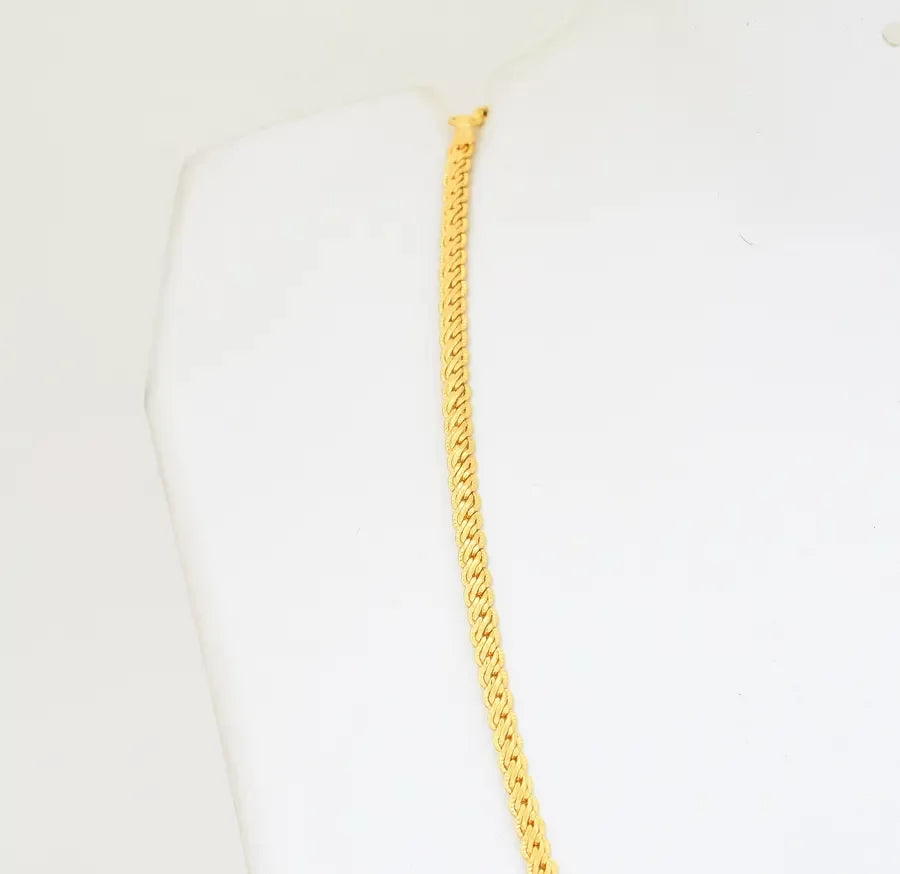 White Magenta Kerala Traditional Kathakali Necklace - X031129