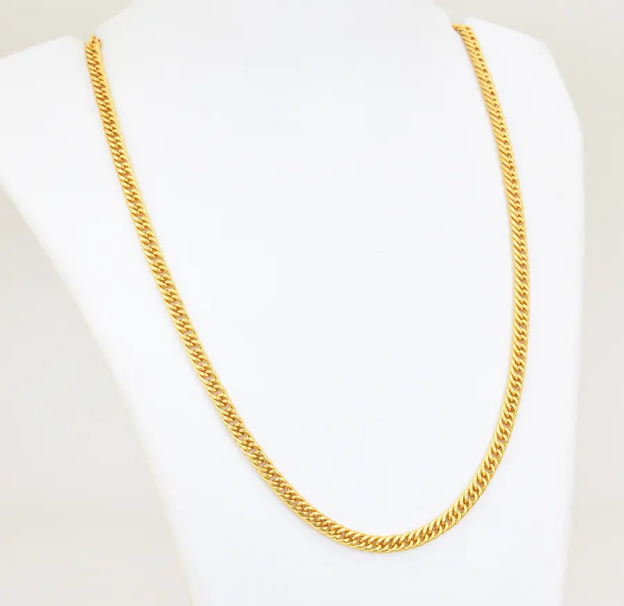 Big Medium Twin Bold Curb Link Chain 24 Inches - X051194