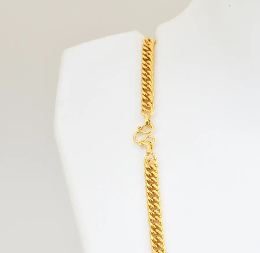 Big Medium Twin Bold Curb Link Chain 24 Inches - X051194