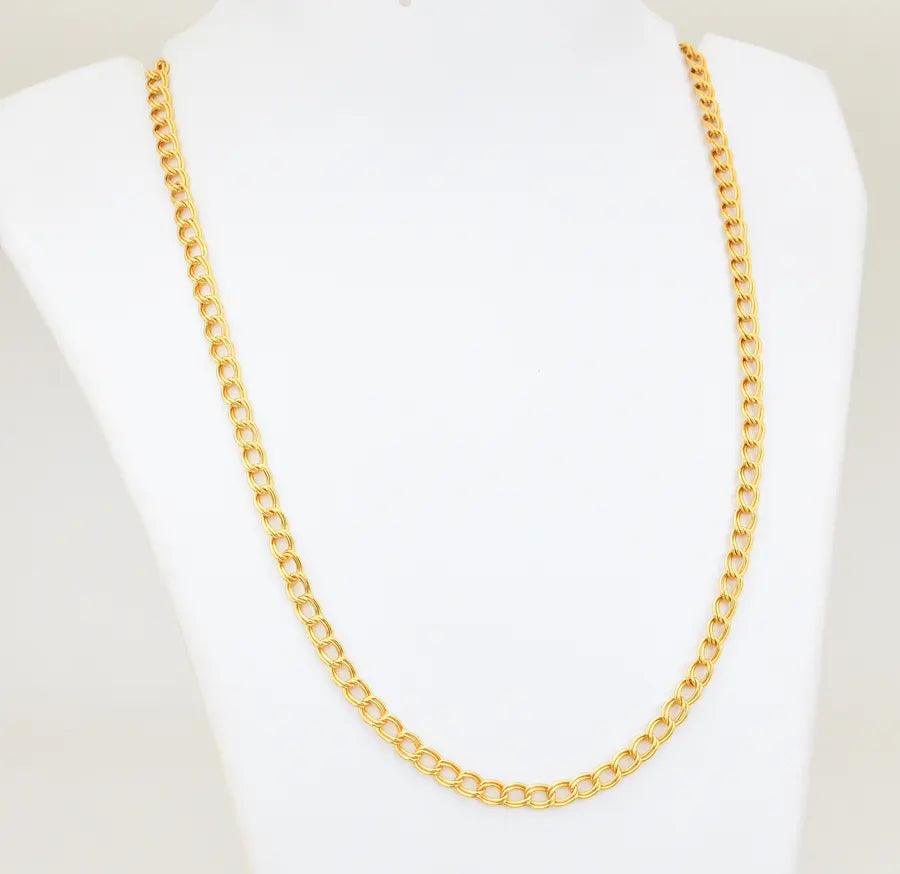 Medium Big Double Curb Link Chain 24 Inches - X031134