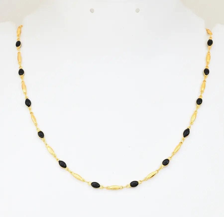 Medium Small Black Scania Chain 18 Inches - V05507