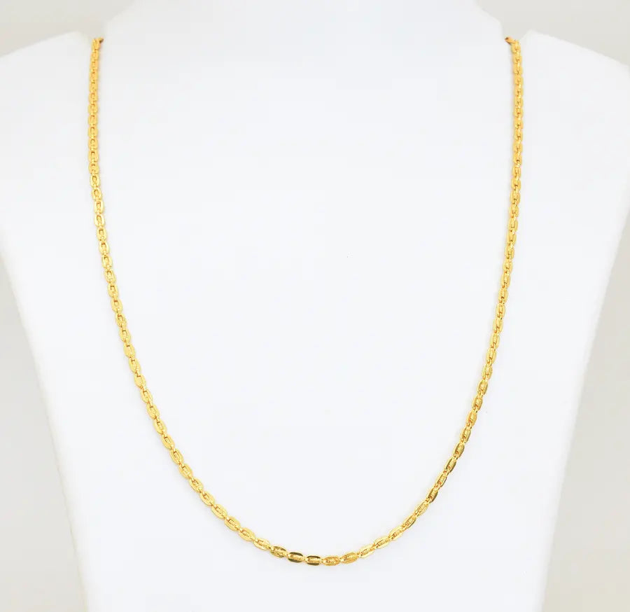 Small Oval Radiant Chain 24 Inches - W09900