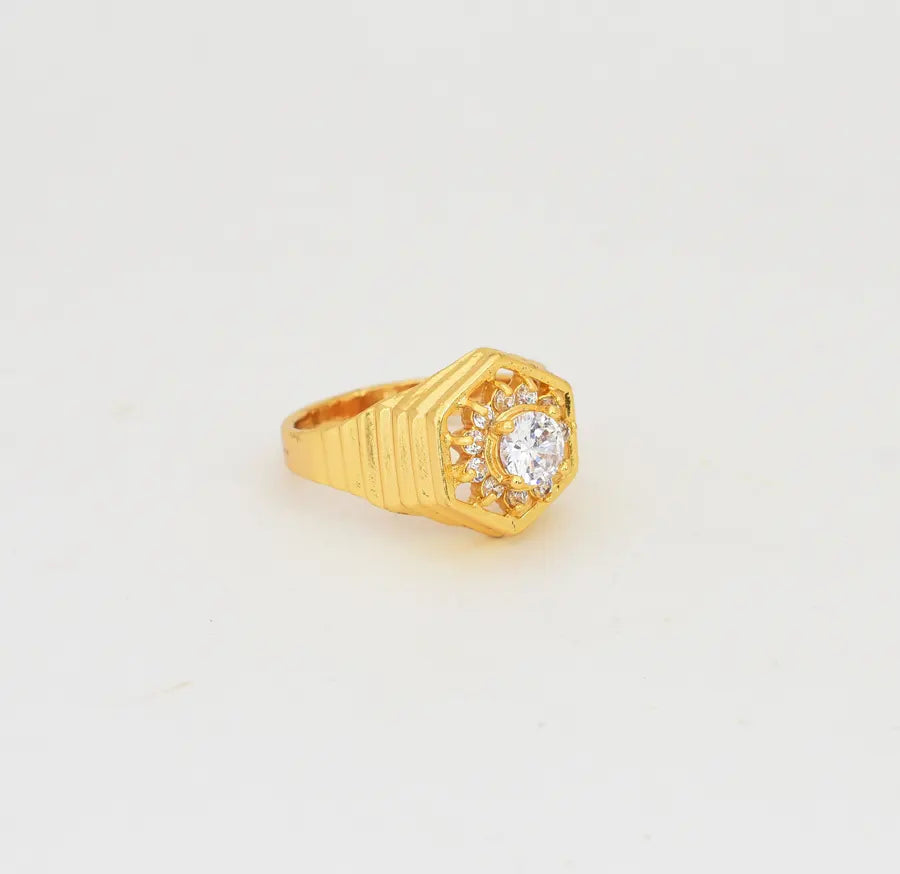 White Caroun Ring - W08868