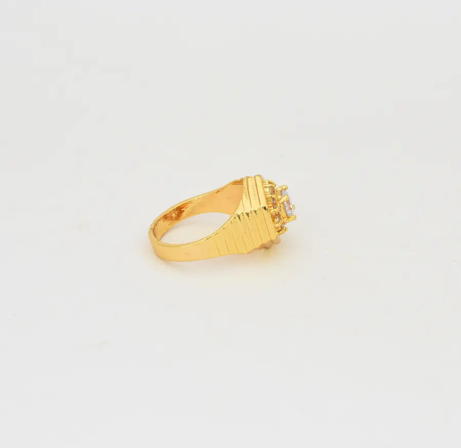 White Caroun Ring - W08868