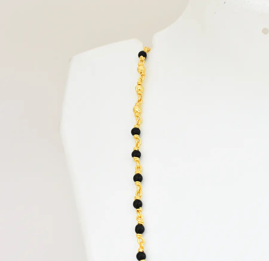 Small Medium Black Taren Chain 24 Inches - U12246