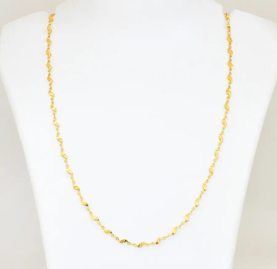 Medium Small Dolphin Chain 24 Inches - V03424