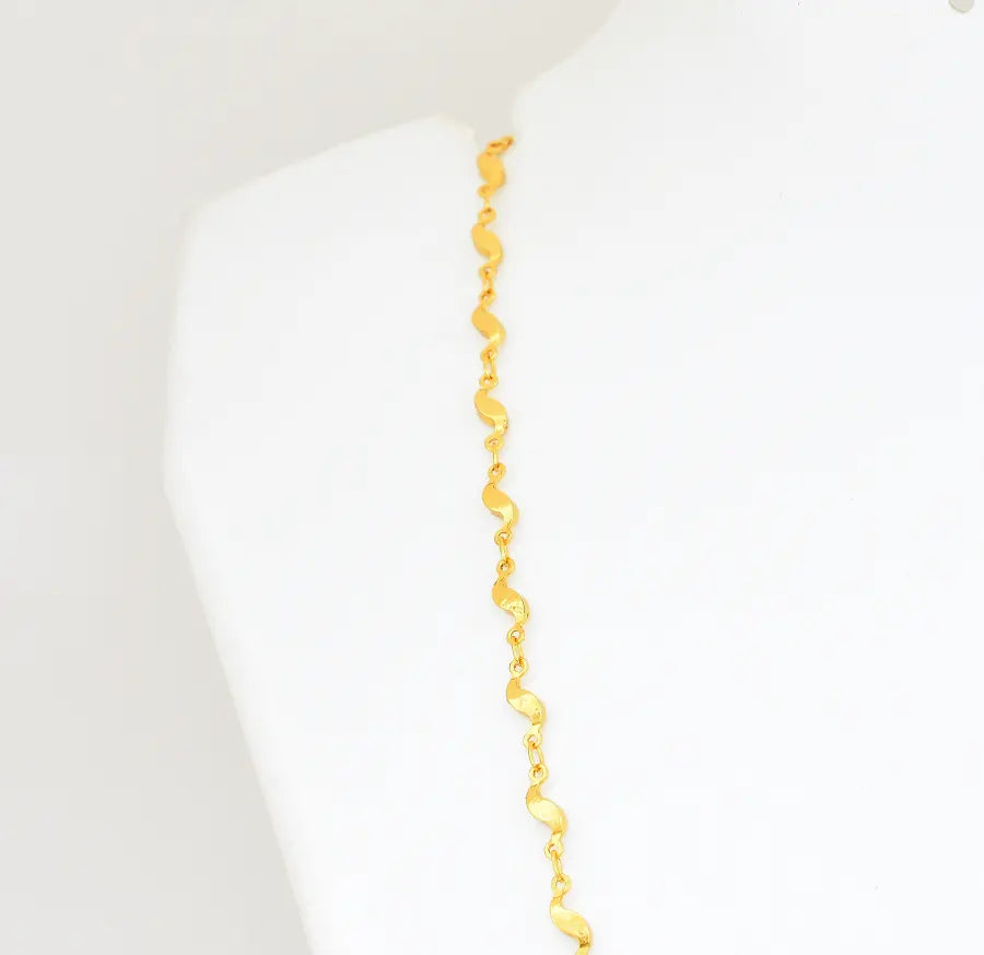 Medium Small Dolphin Chain 24 Inches - V03424