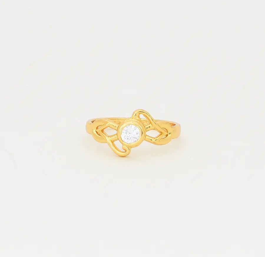 White Claire Ring - W11986
