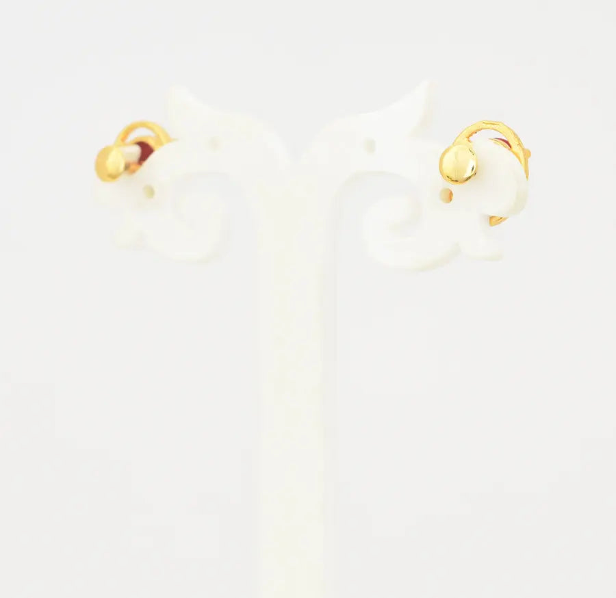 Red Stone Stud - U09101