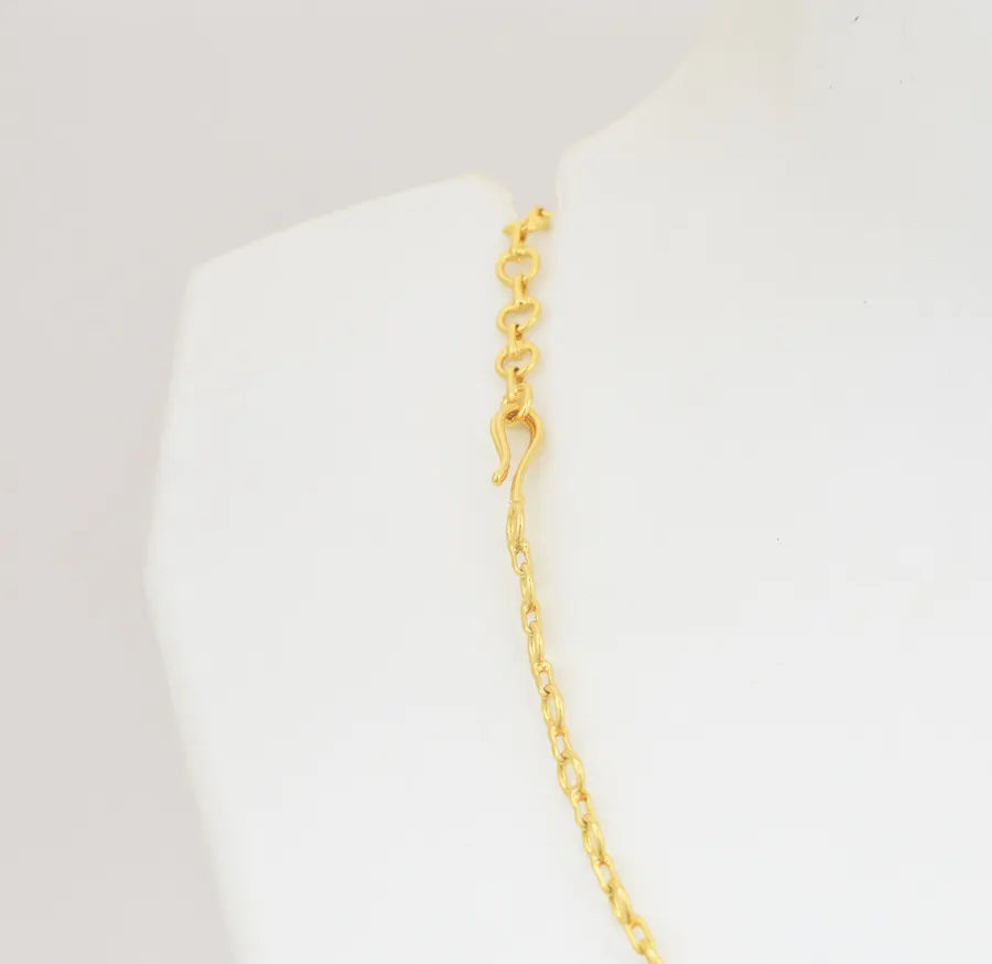 White Magenta Laura Necklace - U09114