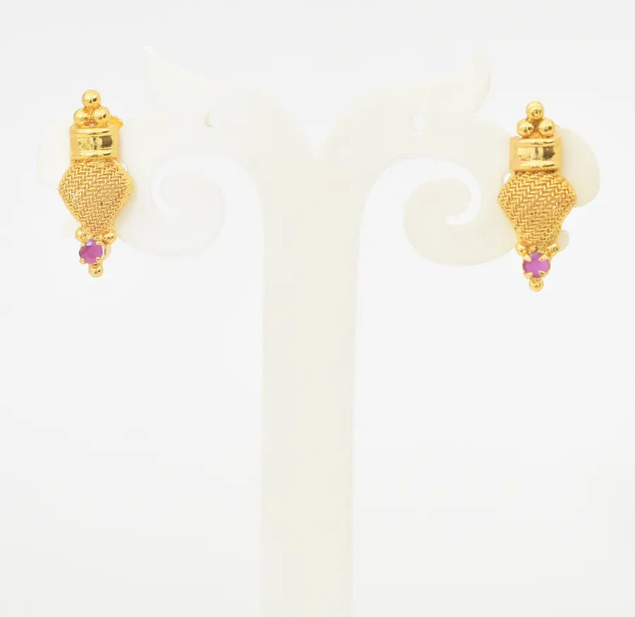 Magenta Farah Stud - U10187