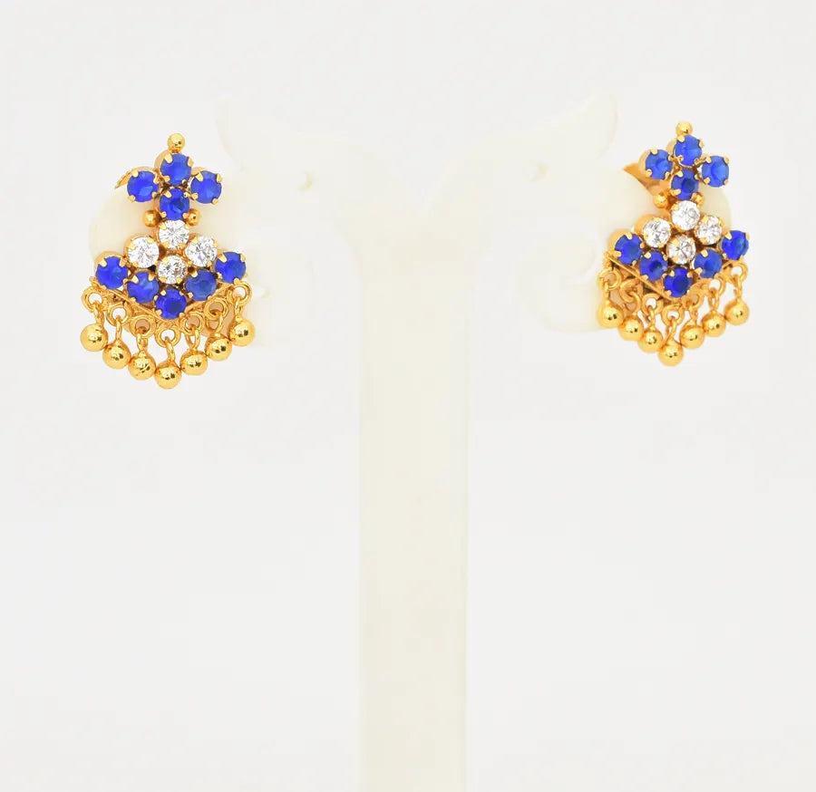 White Blue Chutty Drops - W02762