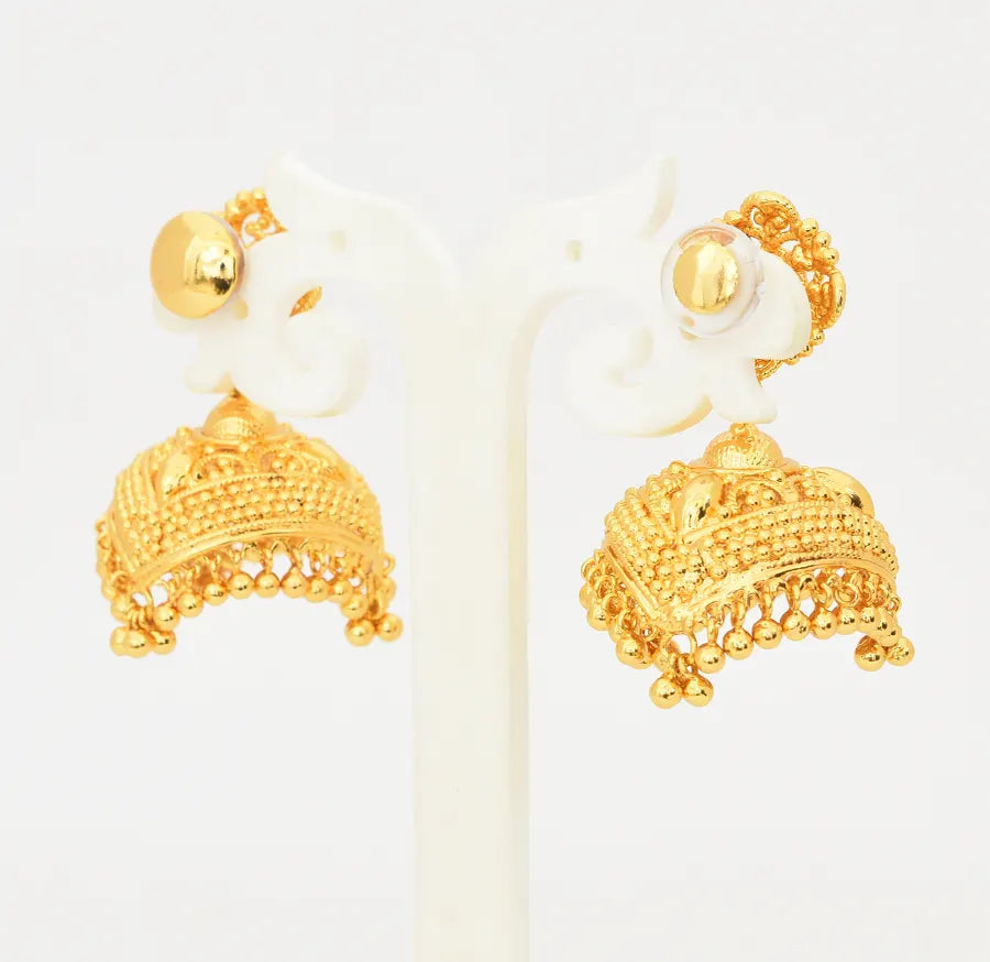 Medium Big Gouache Jhumka - W02765